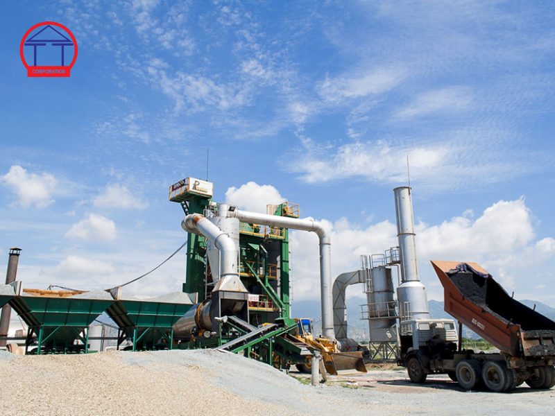 trạm trộn bê tông nhựa nóng
