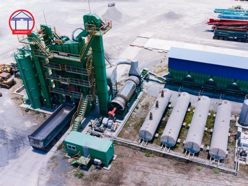 trạm trộn bê tông nhựa nóng
