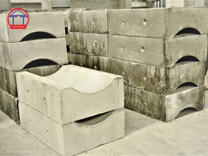 móng cống tròn đúc sẵn 