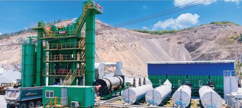 Dây chuyền sản xuất bê tông nhựa nóng