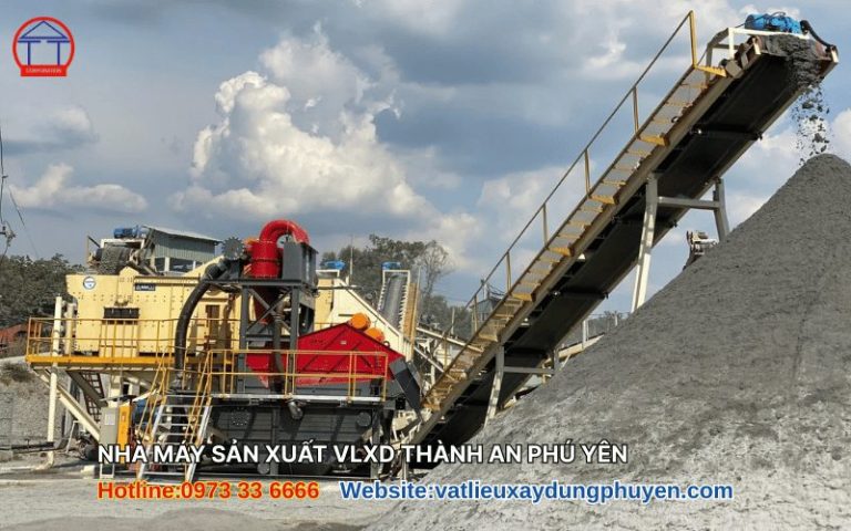 Dây chuyền sản xuất cát nghiền