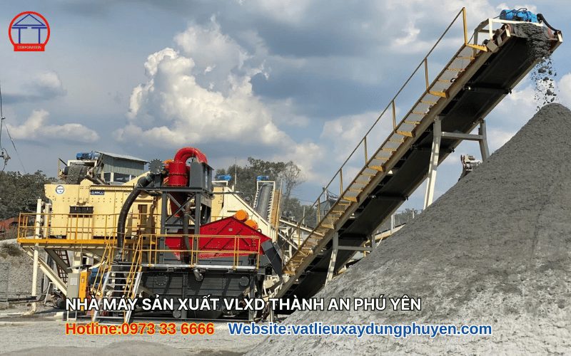 Dây chuyền sản xuất cát nghiền