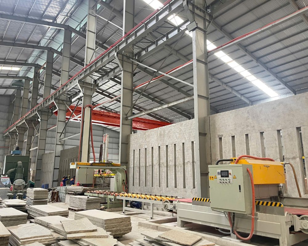 Dây chuyền sản xuất đá tự nhiên lát hè Dây chuyền sản xuất đá tự nhiên lát hè