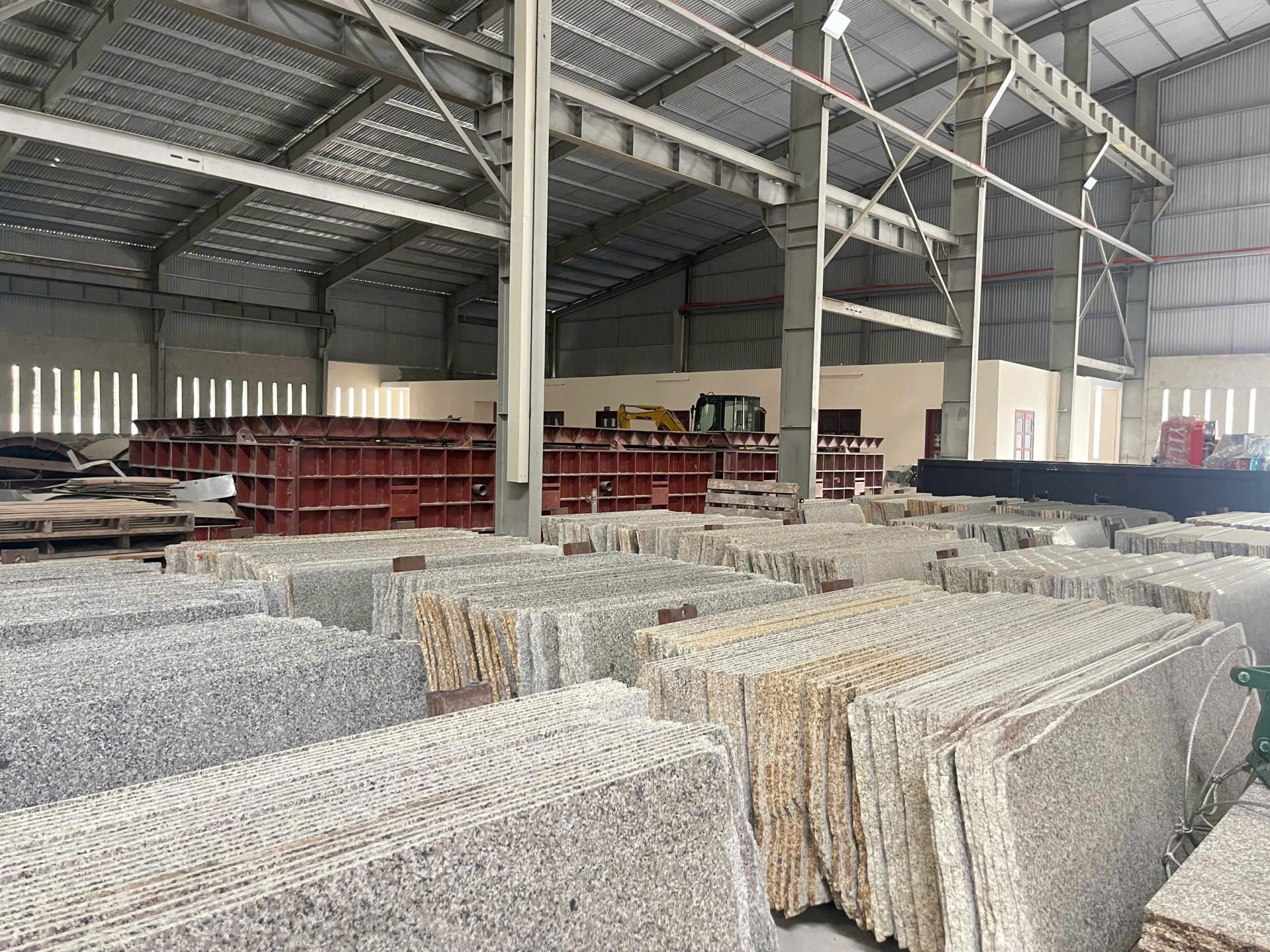 dây chuyền sản xuất đá tự nhiên lát hè