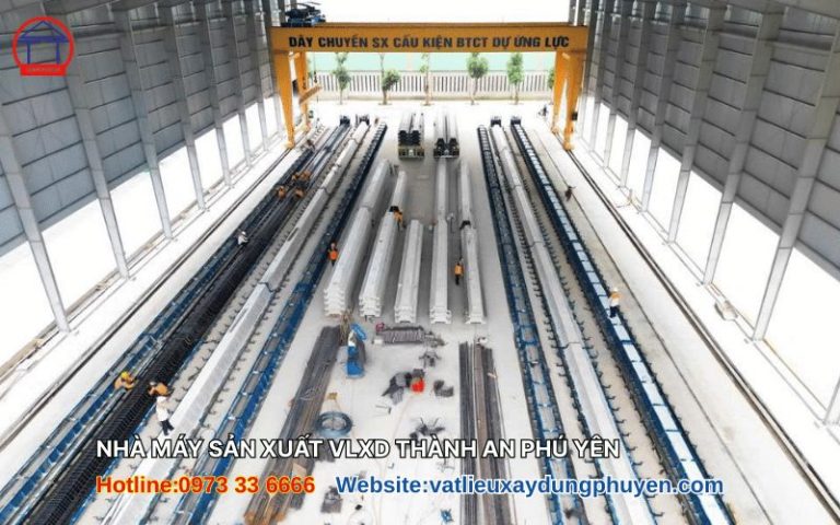 Sản xuất cừ ván btct dự ứng lực