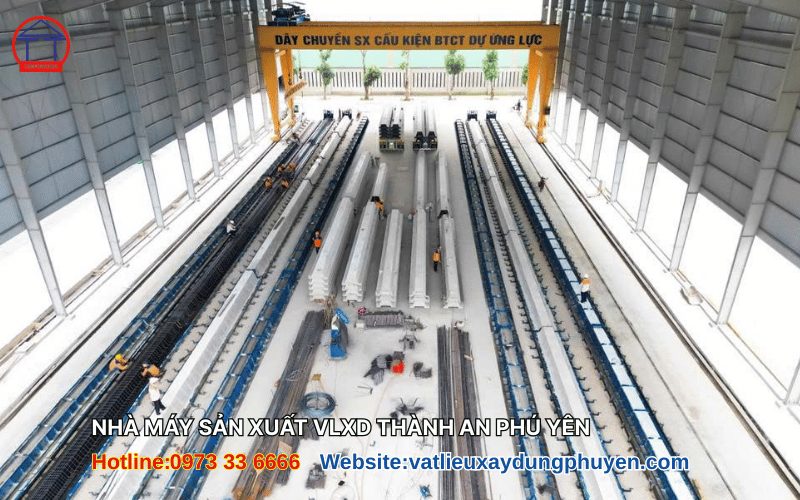 Sản xuất cừ ván btct dự ứng lực