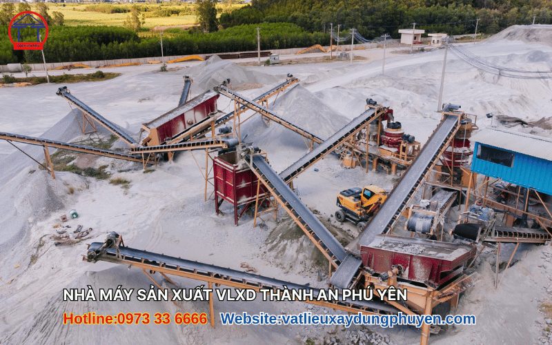 Sản xuất đá vật liệu xây dựng
