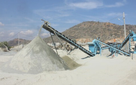 Dây chuyền sản xuất cát nghiền