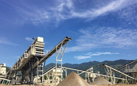 Dây chuyền sản xuất cát nghiền