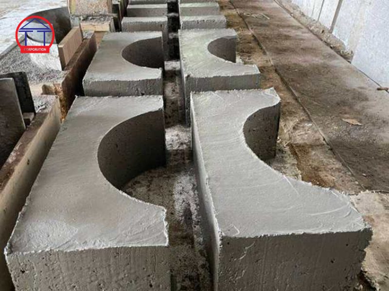 gối cống bê tông cường độ cao cho đường bộ 