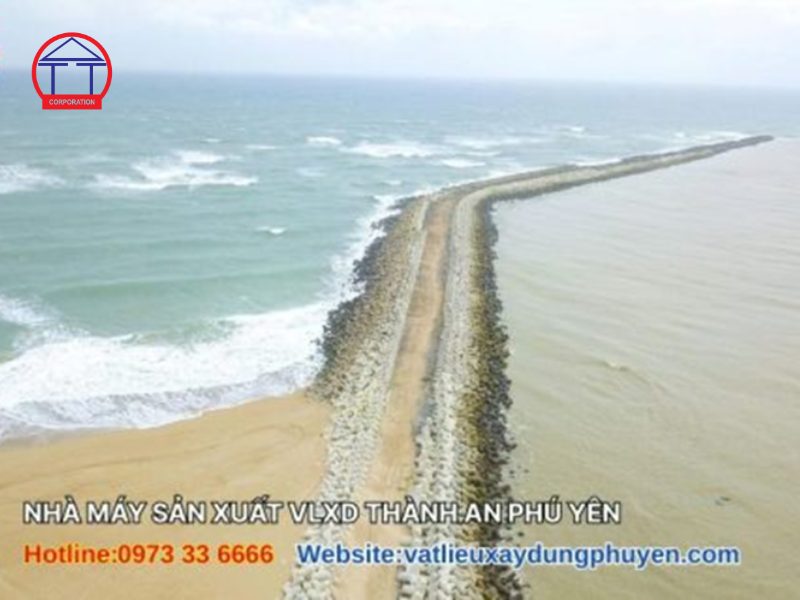 khối chống sóng cho bến cảng 