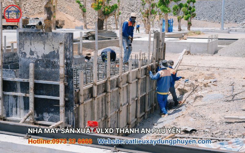 Dây chuyền sx  cừ ván  BTCT dự ứng lực
