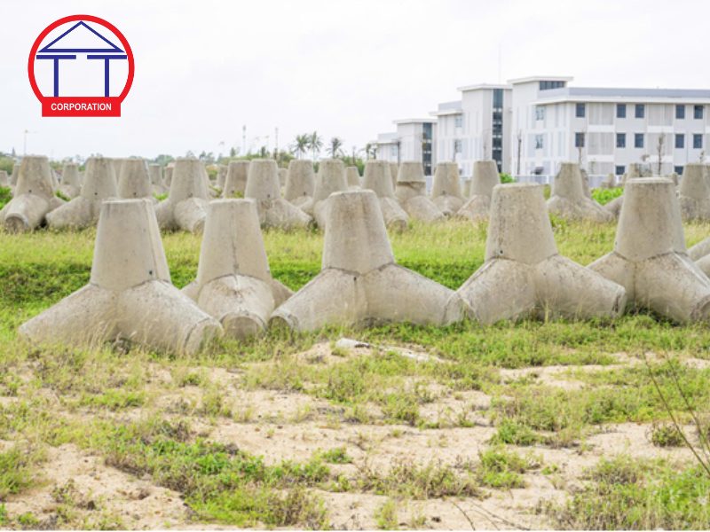 cấu kiện chắn sóng bê tông cốt thép