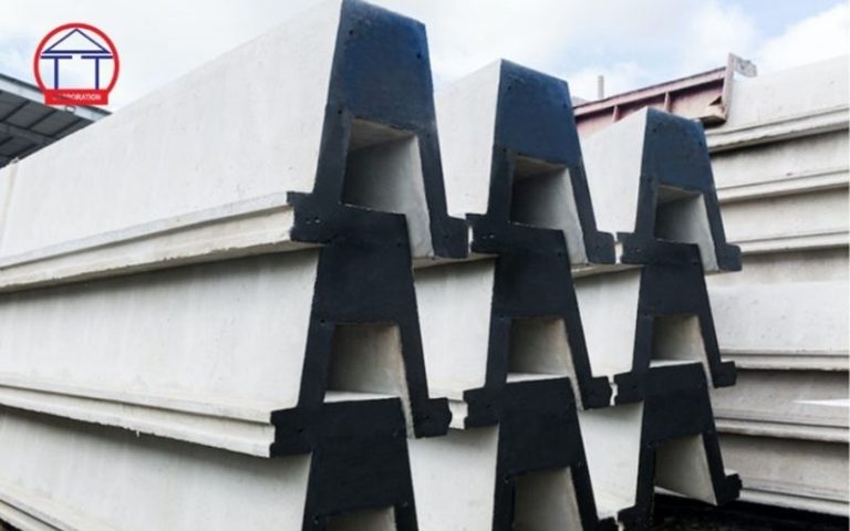 Cừ ván BTCT dự ứng lực cho hố móng sâu: Kết cấu bền vững, chịu lực cao