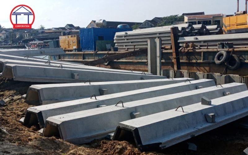 Cừ ván BTCT dự ứng lực cho hố móng sâu: Kết cấu bền vững, chịu lực cao cừ ván btct dự ứng lực cho hố móng sâu