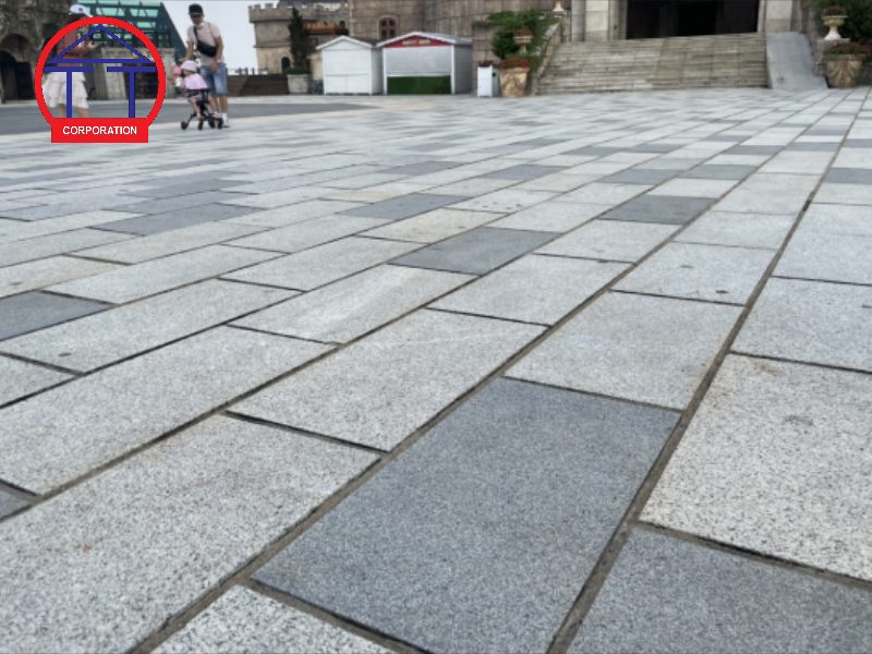Đá lát vỉa hè Granite xám: Báo giá mới nhất & ưu điểm vượt trội 2025 đá lát vỉa hè granite xám
