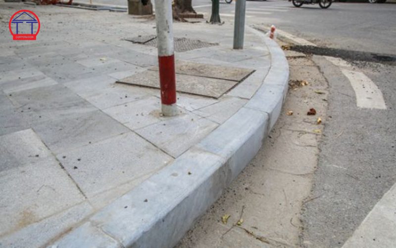 tiêu chuẩn đá bó vỉa hè
