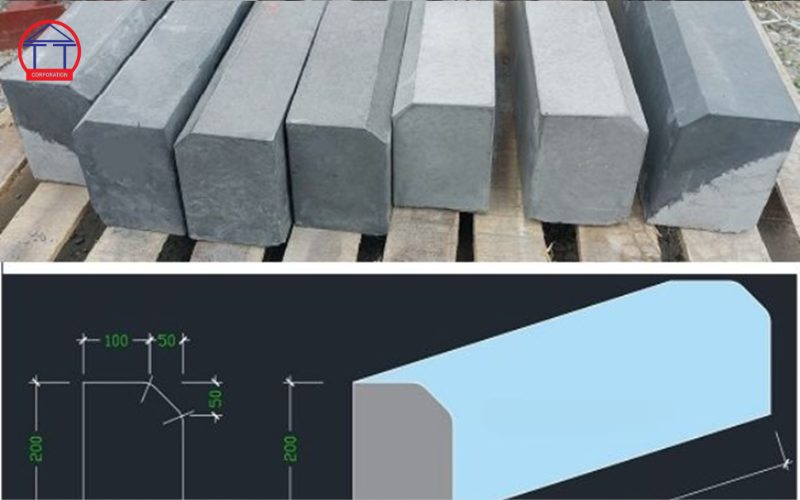 tiêu chuẩn đá bó vỉa hè