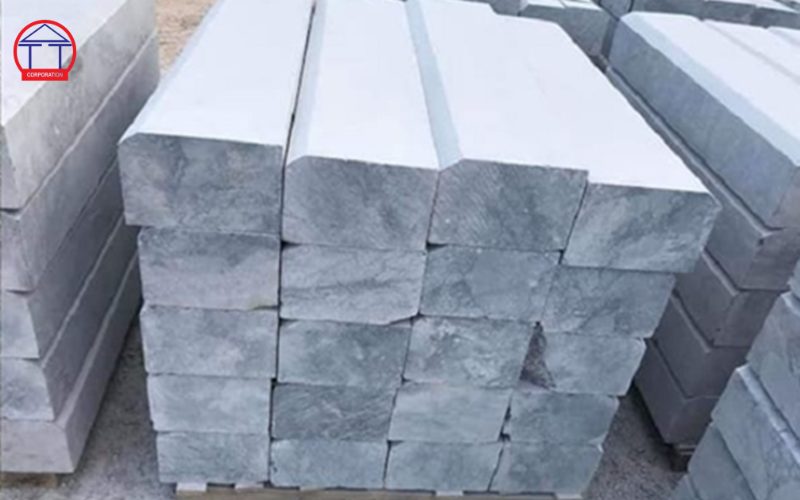 kích thước bó vỉa đá tự nhiên