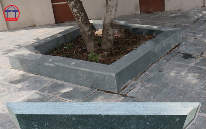 kích thước bó vỉa đá tự nhiên