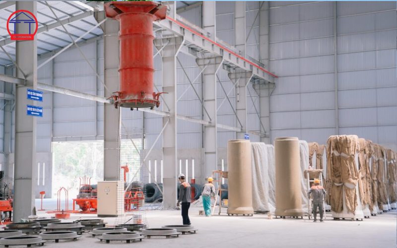 Công nghệ đúc cống rung ép – Lựa chọn tối ưu cho công trình thoát nước hiện đại công nghệ đúc cống rung ép