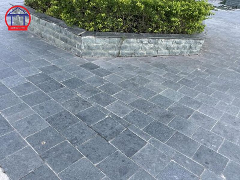 đá lát hè công trình nhà nước