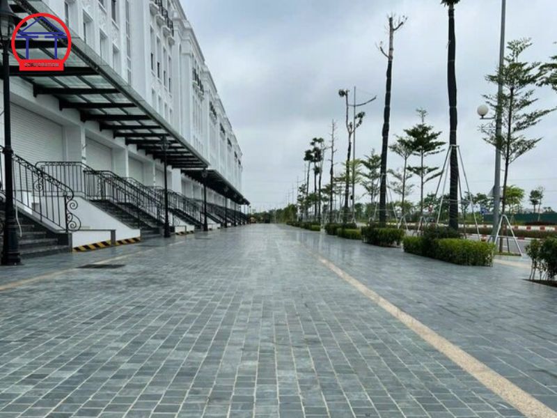 đá lát hè công trình nhà nước