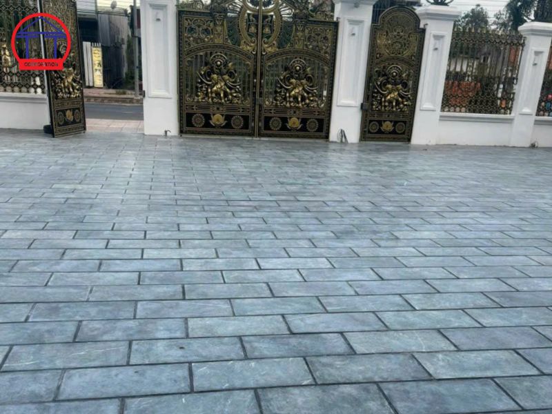 đá lát hè công trình nhà nước