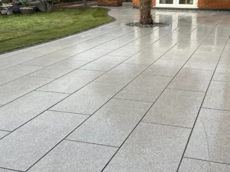 Đá lát vỉa hè dày 8cm: Chịu tải tốt, ít nứt vỡ, tối ưu chi phí dài hạn