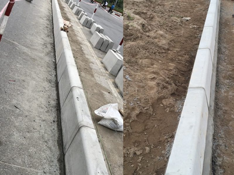 So sánh đá bó vỉa tự nhiên và bó vỉa bê tông chi tiết 