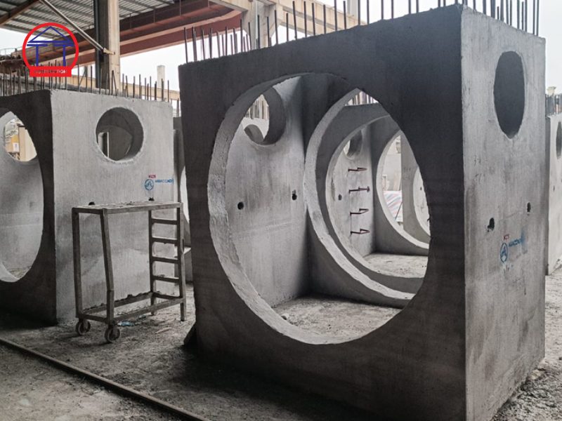 Kích thước hố ga bê tông đúc sẵn tiêu chuẩn 