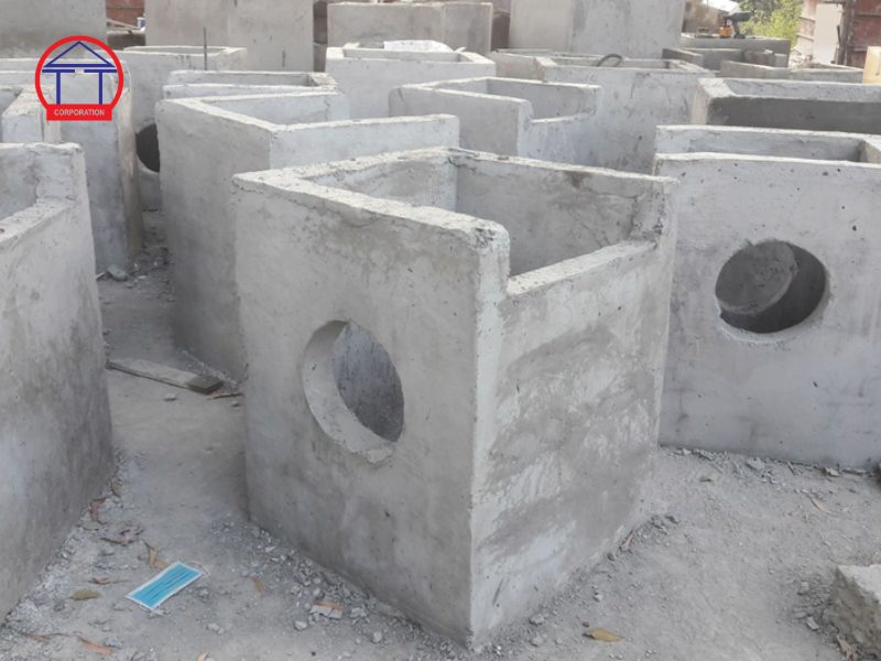 Kích thước hố ga bê tông đúc sẵn tiêu chuẩn 