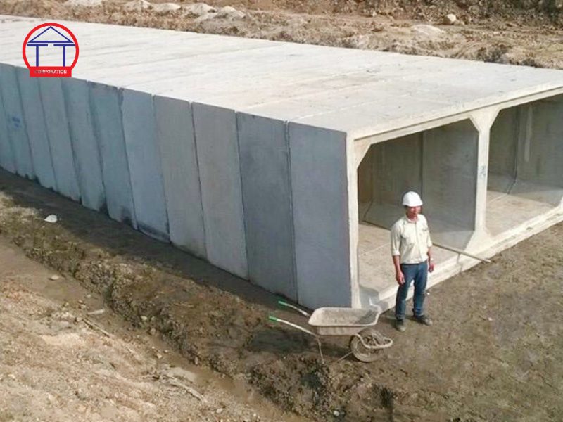 Quy trình lắp đặt cống hộp đúc sẵn 