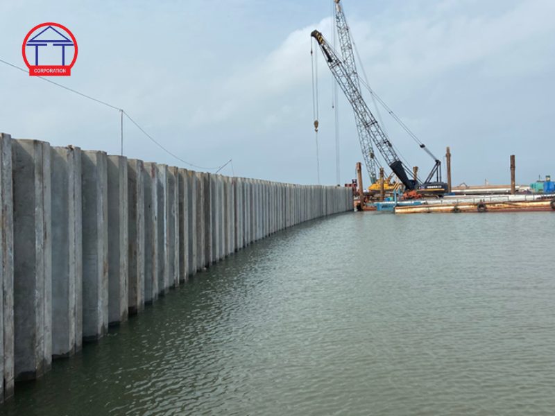 Quy trình thi công cừ ván dự ứng lực 