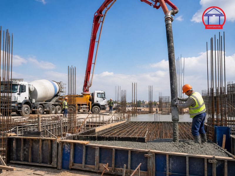 Cách tính khối lượng bê tông tươi cho công trình 