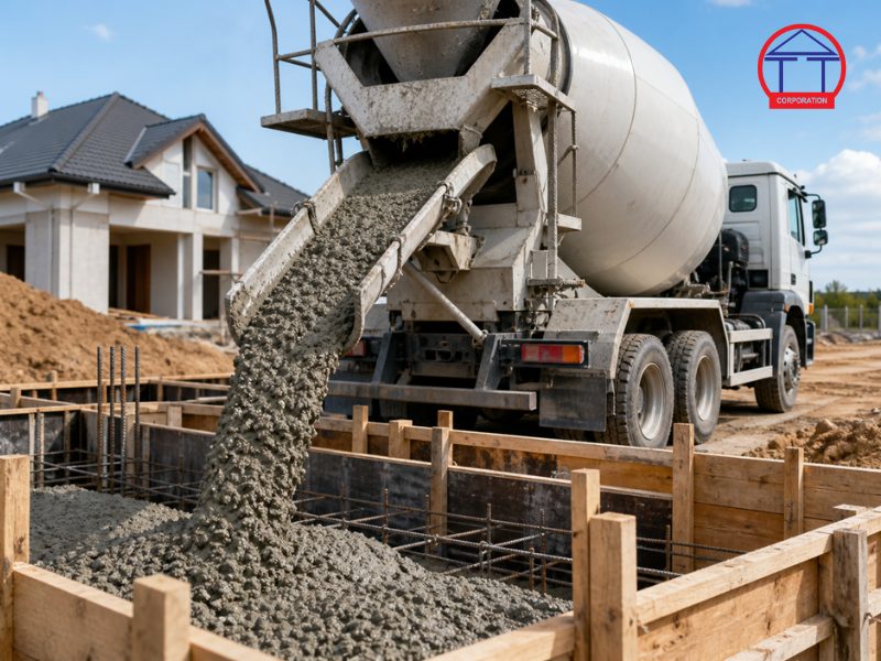 Cách tính khối lượng bê tông tươi cho công trình 