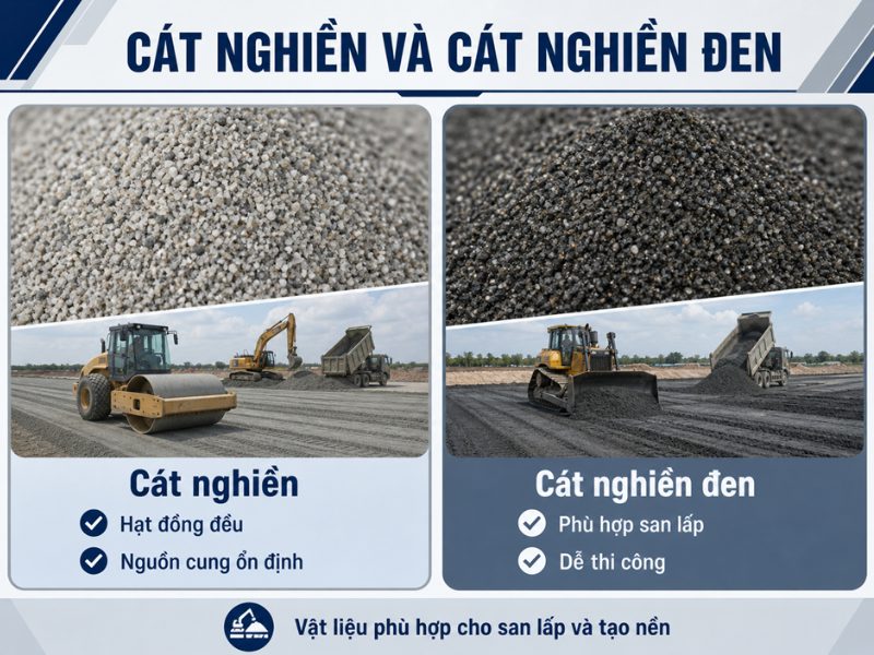 Cách chọn và báo giá cát san lấp mặt bằng mới nhất cát san lấp mặt bằng