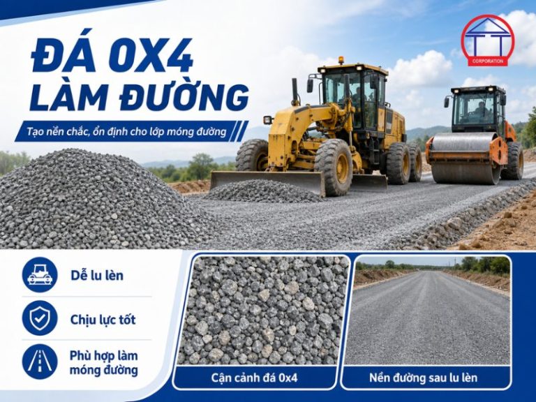 Cách chọn đúng đá 0x4 làm đường để nền chắc, ổn định
