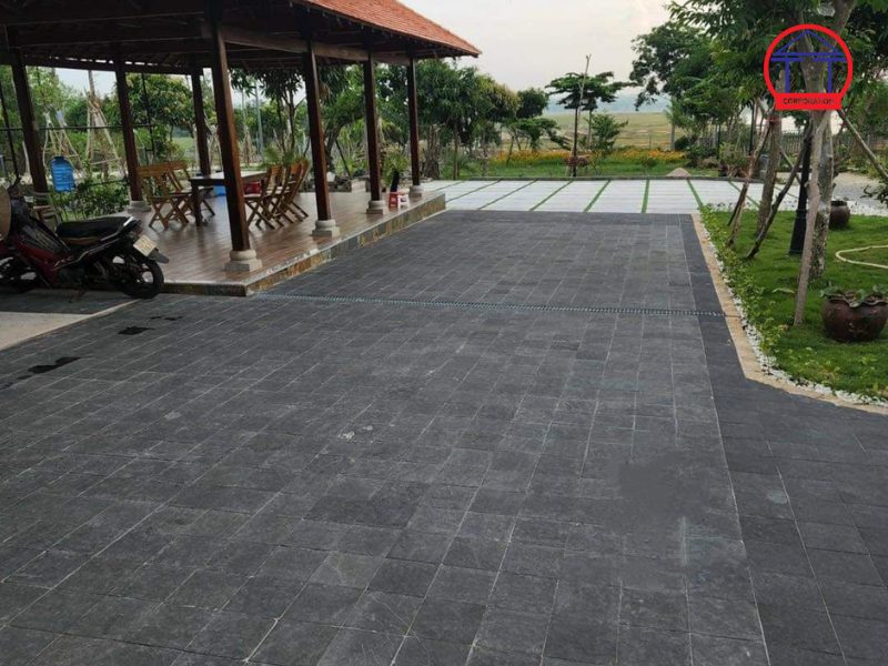 Cách chọn đá lát sân vườn ngoài trời bền đẹp và chống trơn đá lát sân vườn ngoài trời