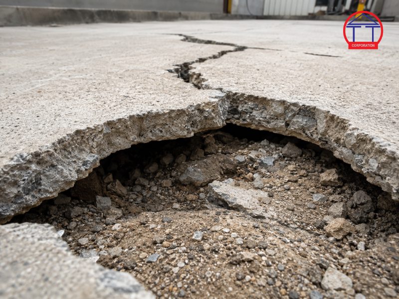 Nguyên nhân bê tông bị nứt và cách hạn chế hiệu quả Nguyên Nhân Bê Tông Bị Nứt