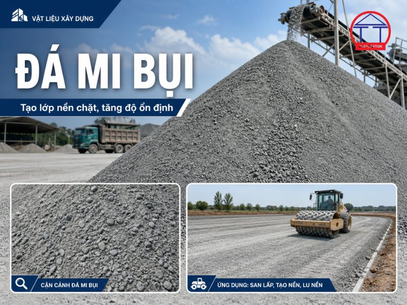 Cách chọn vật liệu san lấp mặt bằng đúng, bền nền Vật liệu san lấp mặt bằng