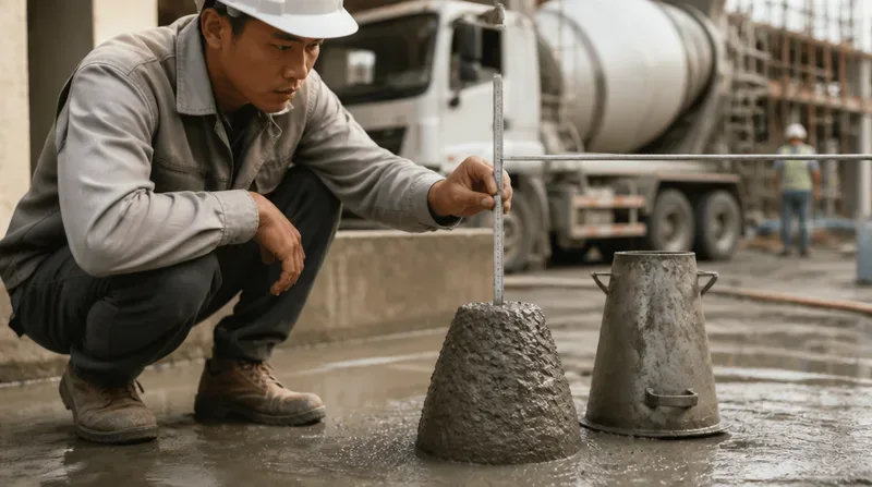 Độ sụt bê tông là gì và phản ánh điều gì?
