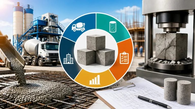 Bảng quy đổi mác bê tông M sang cấp độ bền B