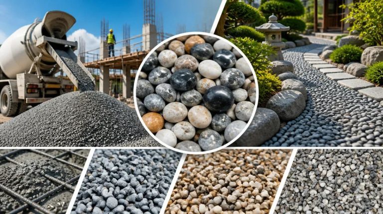 Sỏi xây dựng và đá dăm: Nên chọn loại nào?