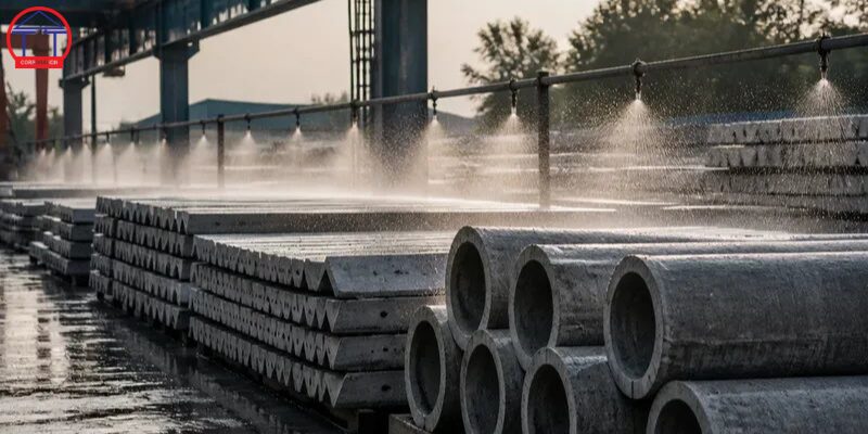 Bảo dưỡng bê tông đúng kỹ thuật giúp hạn chế nứt, tăng độ bền bảo dưỡng bê tông