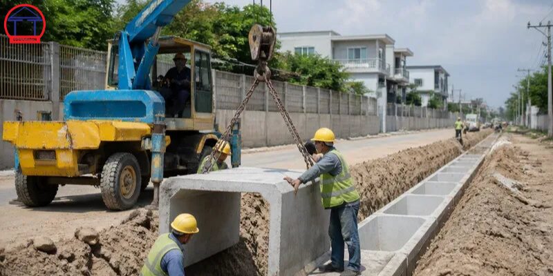 Mương thoát nước đúc sẵn: Kích thước, ứng dụng và cách chọn mương thoát nước đúc sẵn