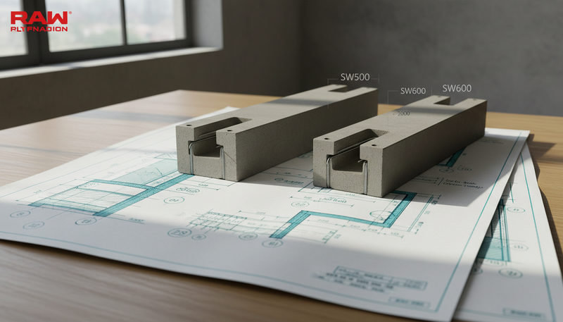 Cừ ván SW500 SW600: so sánh, ứng dụng và báo giá Thông số kỹ thuật cơ bản của cừ ván SW500 và SW600