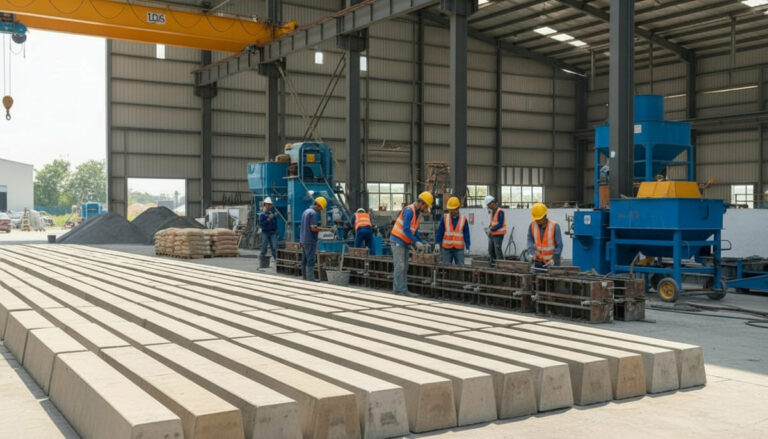 Quy Trình Đúc Bó Vỉa Bê Tông Đúng Kỹ Thuật