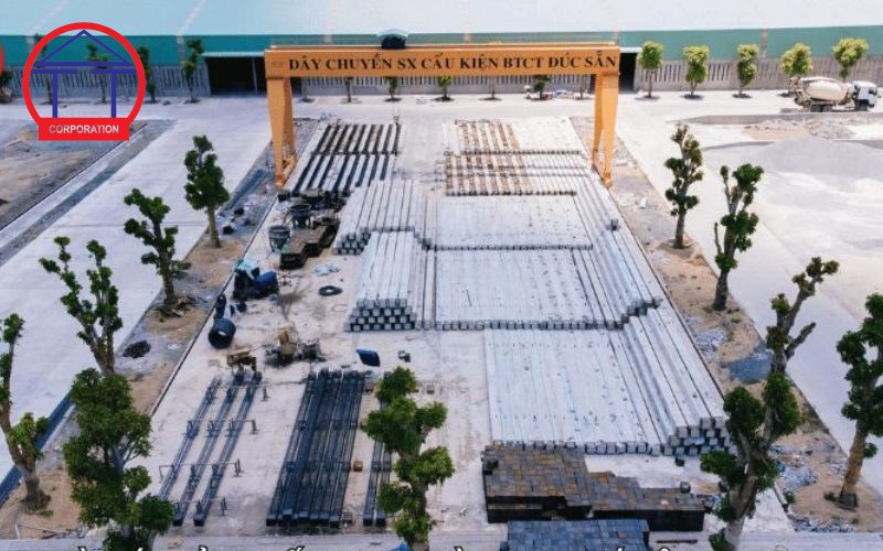 Giá cọc bê tông ly tâm D300 phụ thuộc những gì? Bãi sản xuất cấu kiện bê tông đúc sẵn của Nhà máy Thành An Phú Yên