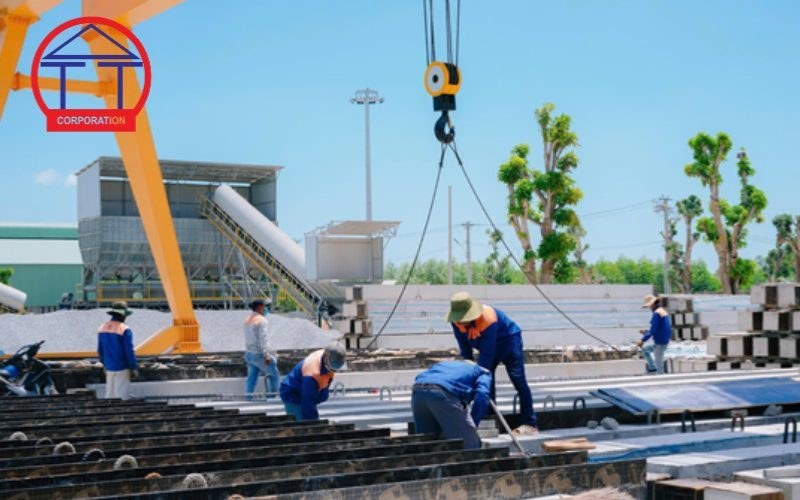 Cọc PHC là gì? Ký hiệu, cấp tải và cách nghiệm thu Xưởng đúc sẵn cấu kiện bê tông của Nhà máy Thành An Phú Yên